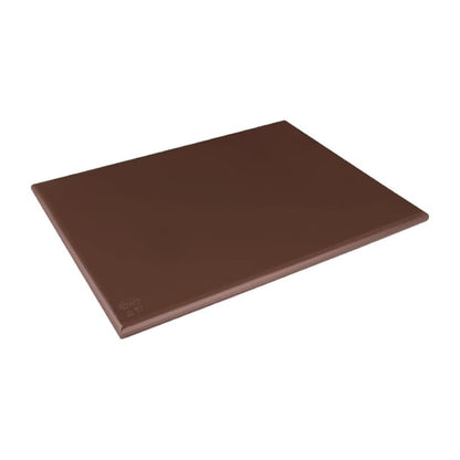 Hygiplas Extra Thick Low Density Brown Chopping Board p_dm003