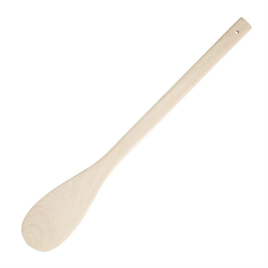 Vogue Round Ended Wooden Spatula p_j113
