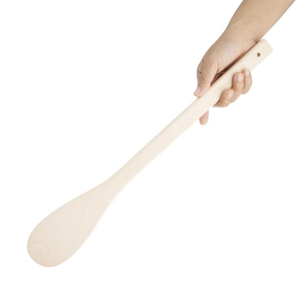 Vogue Round Ended Wooden Spatula p_j113
