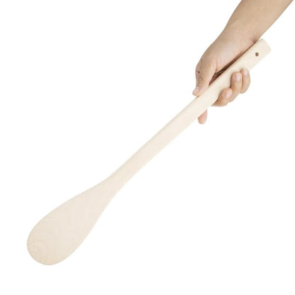 Vogue Round Ended Wooden Spatula p_j113