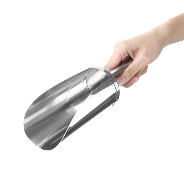 Vogue Stainless Steel Scoop 500ml j180