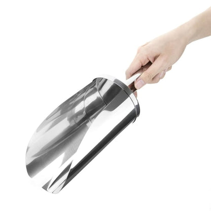 Vogue Stainless Steel Scoop 1450ml j181