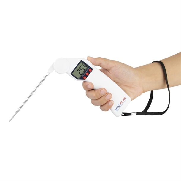 Hygiplas Easytemp Colour Coded White Thermometer j242