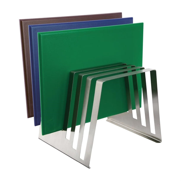 Hygiplas Tiered Chopping Board Rack 6 Slots j251