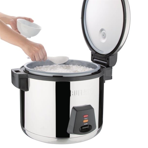 Buffalo Premium Commercial Rice Cooker 6Ltr j300