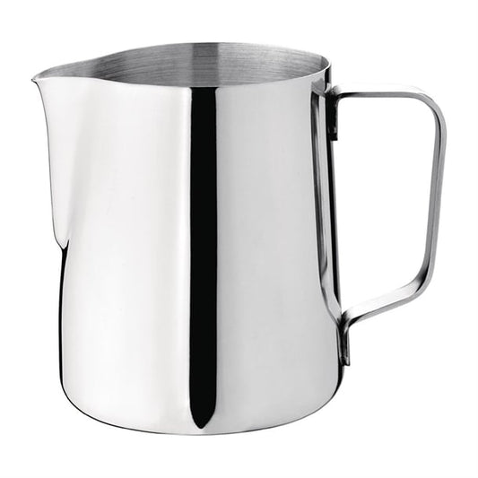 Olympia Stainless Steel Milk Jug 340ml j316