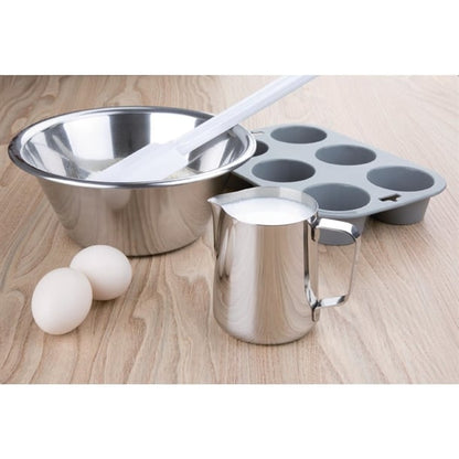 Olympia Stainless Steel Milk Jug 570ml j317