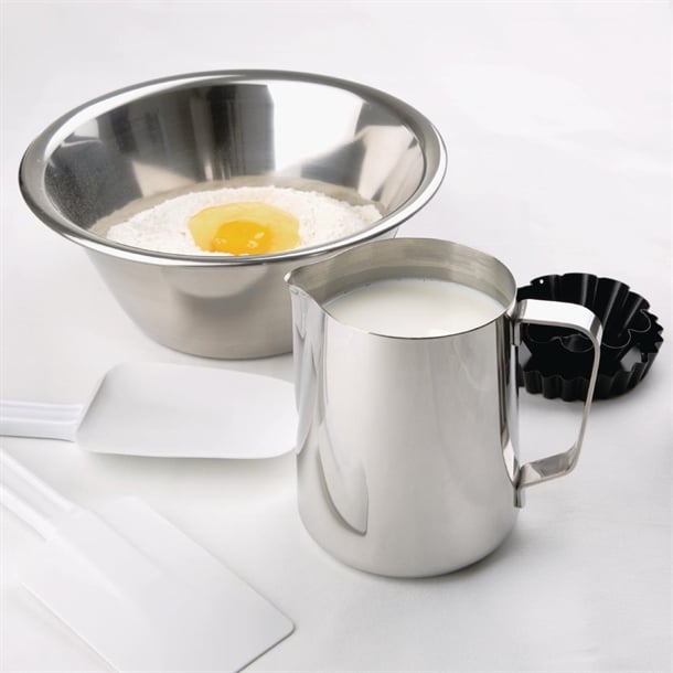 Olympia Stainless Steel Milk Jug 910ml j318