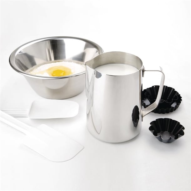 Olympia Stainless Steel Milk Jug 1.35Ltr j319