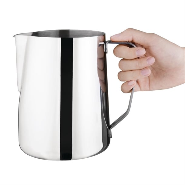 Olympia Stainless Steel Milk Jug 2Ltr j320