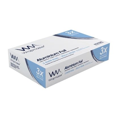 Wrapmaster Aluminium Foil 300mm x 90m (3 Pack) j370