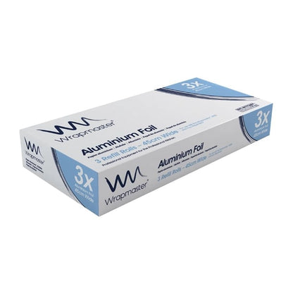 Wrapmaster Aluminium Foil 450mm x 90m (3 Pack) j371