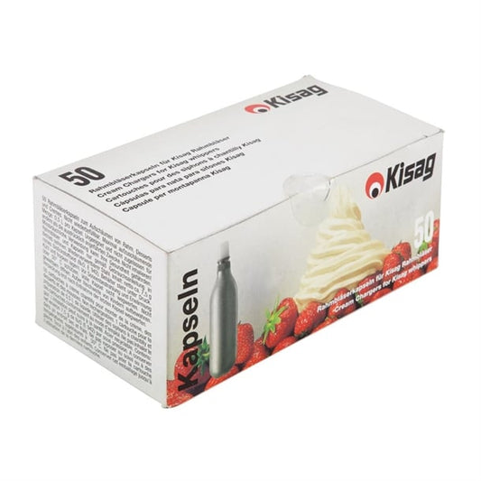 Kisag Cream Whipper Bulbs (50 Pack) j448