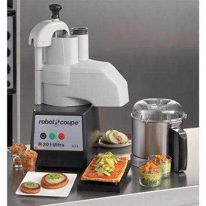Robot Coupe Food Processor with Veg Prep Attachment R301 Ultra j493
