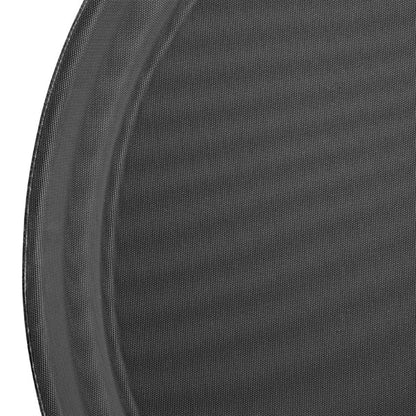 Olympia Kristallon Fibreglass Round Non-Slip Tray Black p_j845