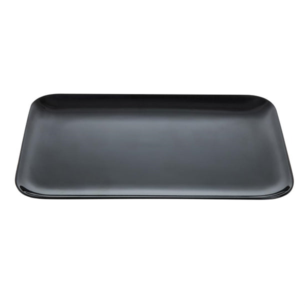 Dalebrook Melamine Rectangular Platter Black p_l289