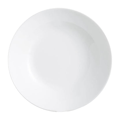 Luminarc Zelie Rimless Soup Plates White 200mm (12 Pack) ja191