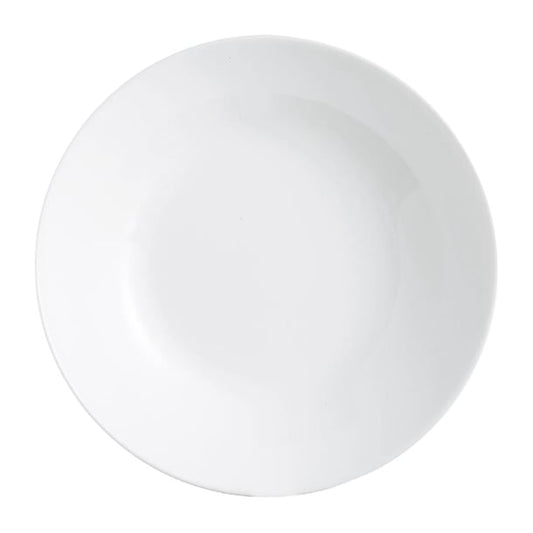 Luminarc Zelie Rimless Soup Plates White 200mm (12 Pack) ja191