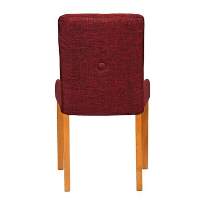 Bath Soft Oak Dining Chairs with Scarlett Back & Espresso Seat (6 Pack) ja295