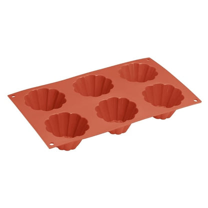 Vogue Silicone Brioche Mould 6 Cup ja310
