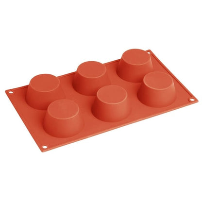 Vogue Silicone Round Mould 6 Cup ja313