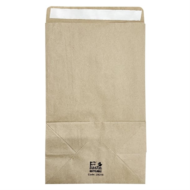 Fiesta Recyclable Sealable Takeaway Bags Large (250 Pack) ja319