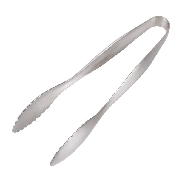 Olympia Curve Stainless Steel Ice Tongs ja338