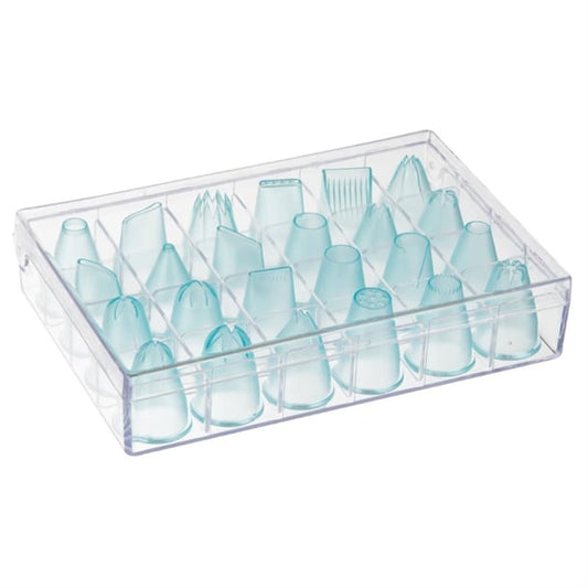 Vogue Polycarbonate Cake Decorating Tips ( 24 Pack) ja521