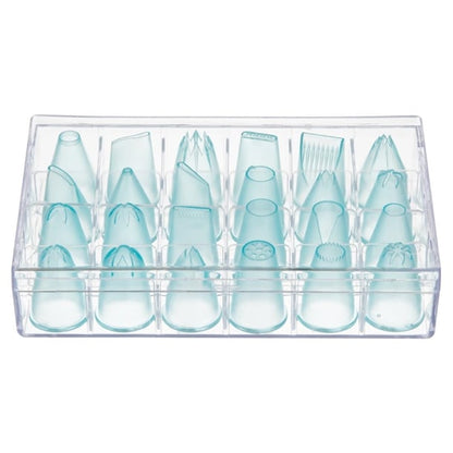 Vogue Polycarbonate Cake Decorating Tips ( 24 Pack) ja521
