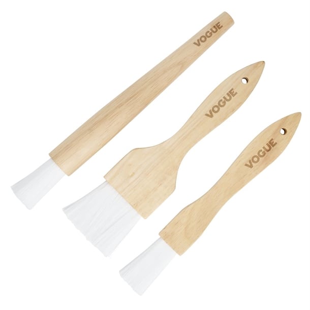 Vogue Wooden Handle Pastry Brush 25mm ja526