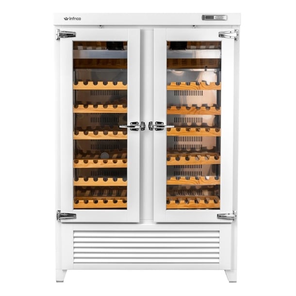 Infrico Upright Double Door Wine Cellar (180 Bottles) ja578
