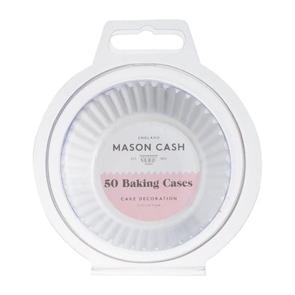 Mason Cash White Cupcake Cases (50 Pack) ja601