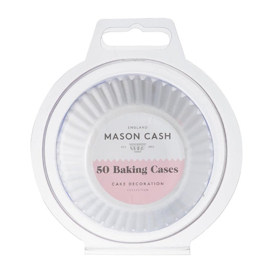 Mason Cash White Cupcake Cases (50 Pack) ja601