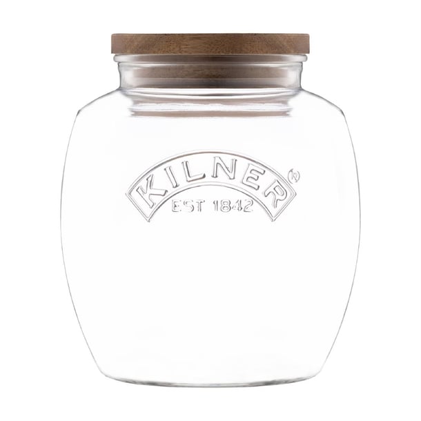 Kilner Universal Jar with Acacia Wooden Lid 2Ltr ja604