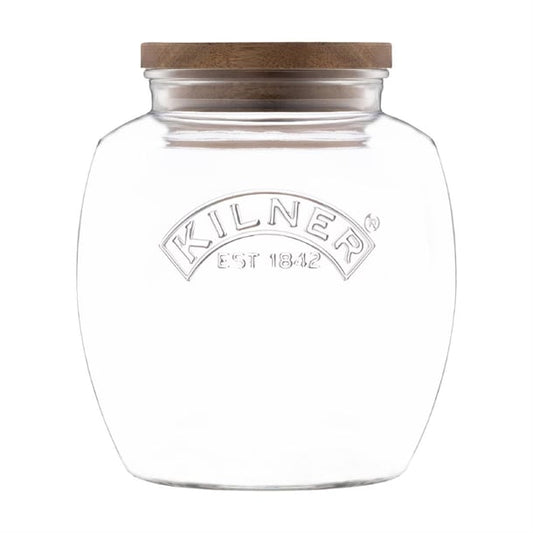 Kilner Universal Jar with Acacia Wooden Lid 2Ltr ja604