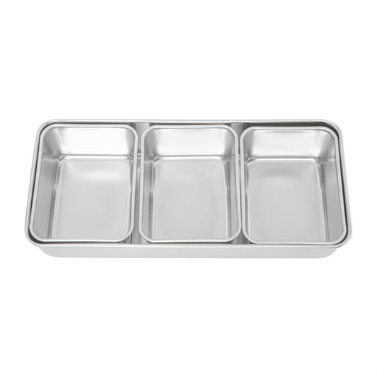 Clover Japanese Yakumi Pan Condiment Holder with 3 Large Inserts ja630