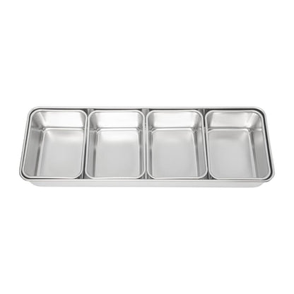 Clover Japanese Yakumi Pan Condiment Holder with 4 Large Inserts ja631