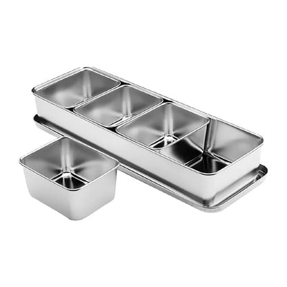 Clover Japanese Yakumi Pan Condiment Holder with 4 Large Inserts ja631
