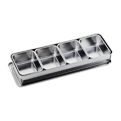 Clover Japanese Yakumi Pan Condiment Holder with 4 Large Inserts ja631
