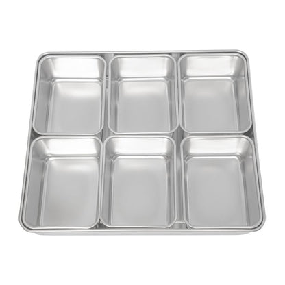 Clover Japanese Yakumi Pan Condiment Holder with 6 Large Inserts ja632