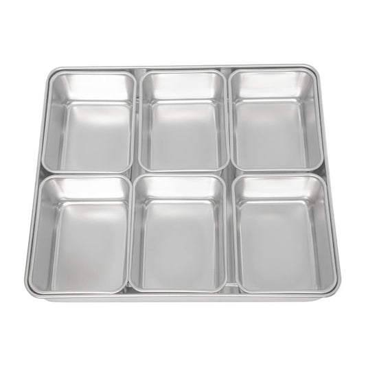 Clover Japanese Yakumi Pan Condiment Holder with 6 Large Inserts ja632