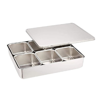 Clover Japanese Yakumi Pan Condiment Holder with 6 Small Inserts ja633