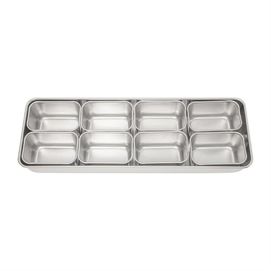 Clover Japanese Yakumi Pan Condiment Holder with 8 Small Inserts ja634