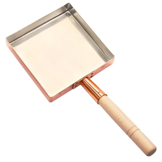 Tamagoyaki SQ C Tinned Copper Omelette Pan 18cm ja663