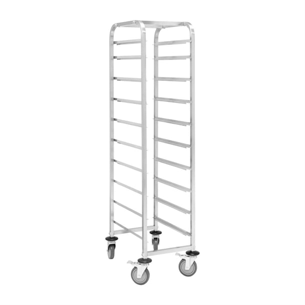 Nisbets Essentials Gastronorm Racking Trolley 10 Level ja904