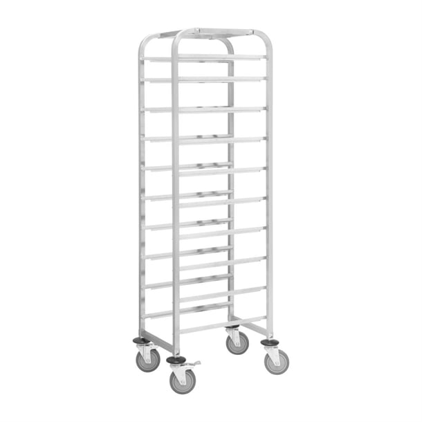 Nisbets Essentials Gastronorm Racking Trolley 10 Level ja904