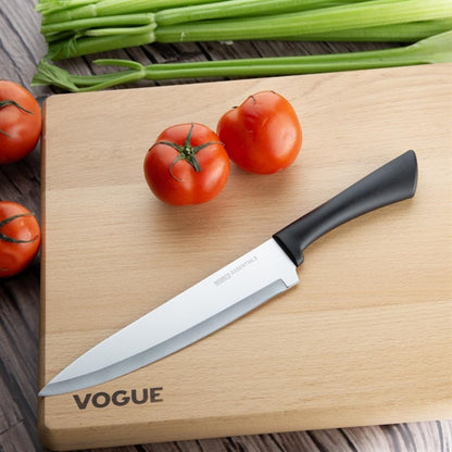 Nisbets Essentials Chef Knife Black 20cm ja906