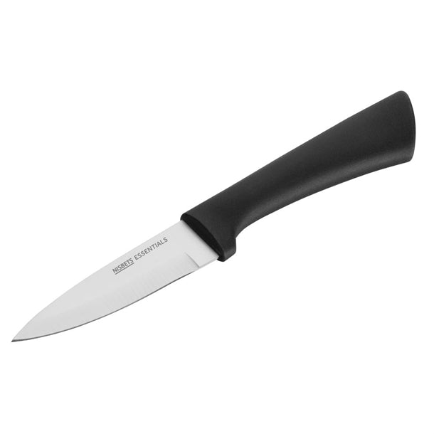 Nisbets Essentials Paring Knife Black 9cm ja907