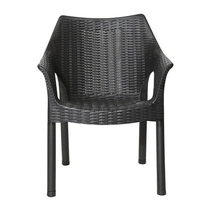 Bolero Elements Polypropylene Armchairs Black (4 Pack) ja910