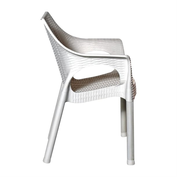 Bolero Elements Polypropylene Armchairs Snow (4 Pack) ja913